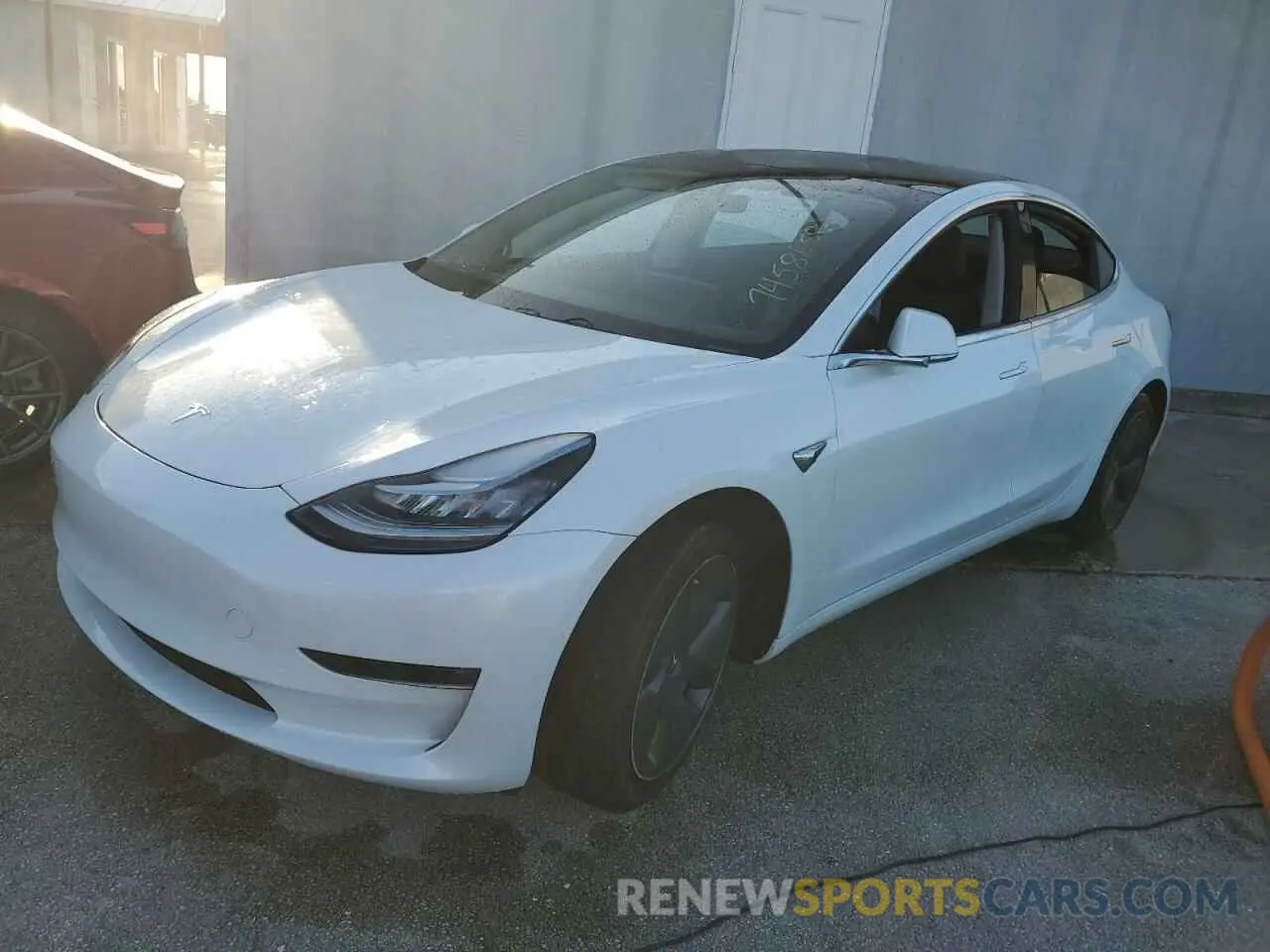 1 Фотография поврежденного автомобиля 5YJ3E1EA3KF411998 TESLA MODEL 3 2019