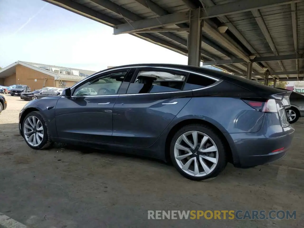 2 Фотография поврежденного автомобиля 5YJ3E1EA3KF412665 TESLA MODEL 3 2019