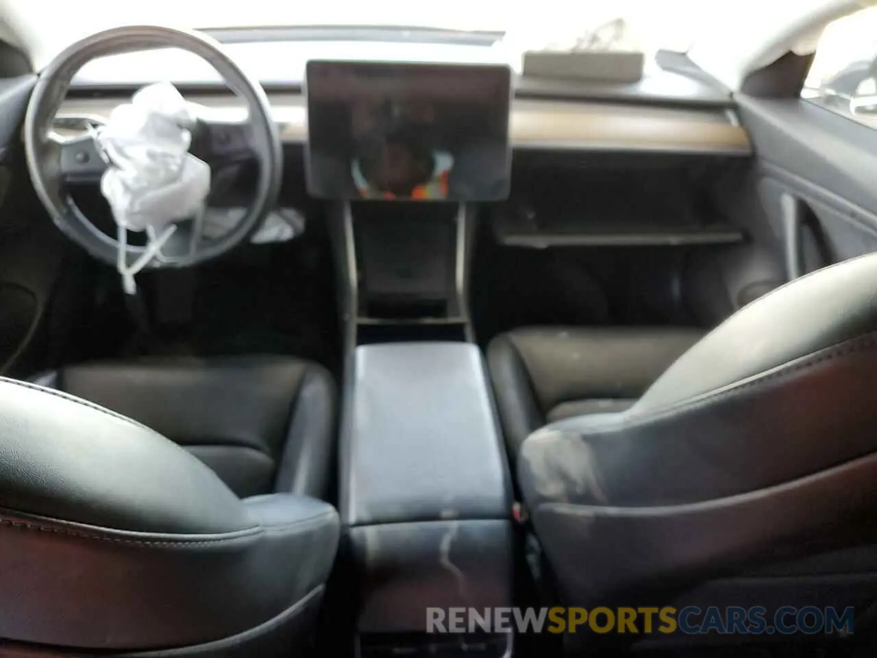 8 Фотография поврежденного автомобиля 5YJ3E1EA3KF412665 TESLA MODEL 3 2019