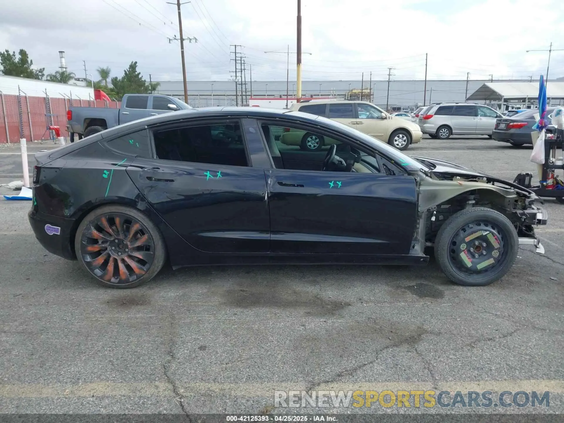 14 Фотография поврежденного автомобиля 5YJ3E1EA3KF415601 TESLA MODEL 3 2019