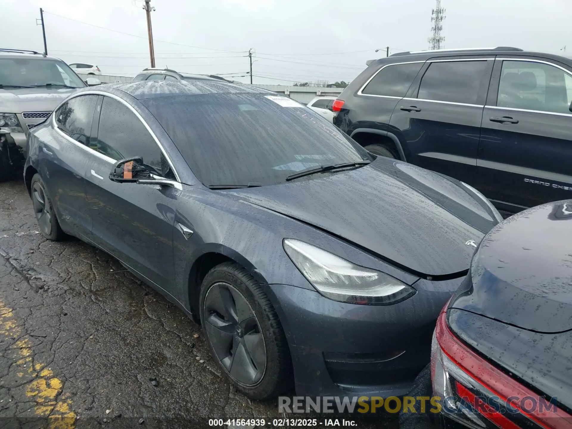 1 Фотография поврежденного автомобиля 5YJ3E1EA3KF426971 TESLA MODEL 3 2019