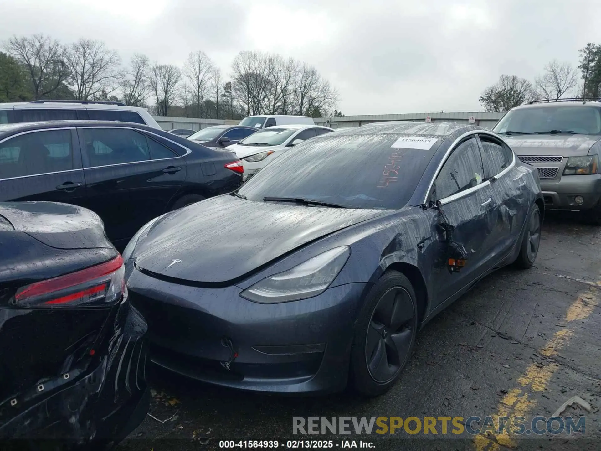 2 Фотография поврежденного автомобиля 5YJ3E1EA3KF426971 TESLA MODEL 3 2019