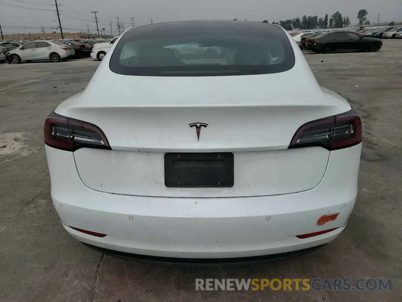 6 Photograph of a damaged car 5YJ3E1EA3KF431233 TESLA MODEL 3 2019