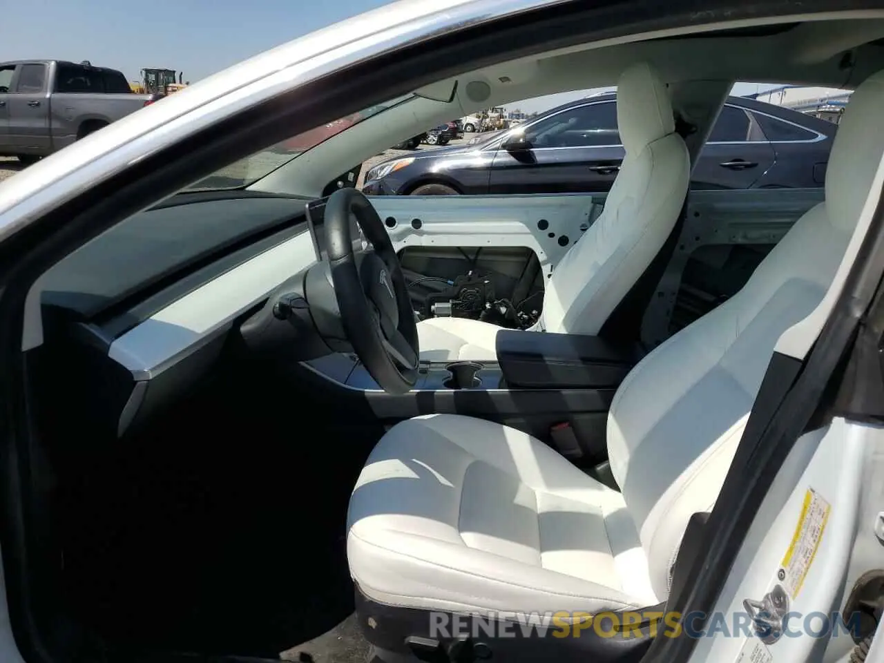 7 Photograph of a damaged car 5YJ3E1EA3KF509980 TESLA MODEL 3 2019