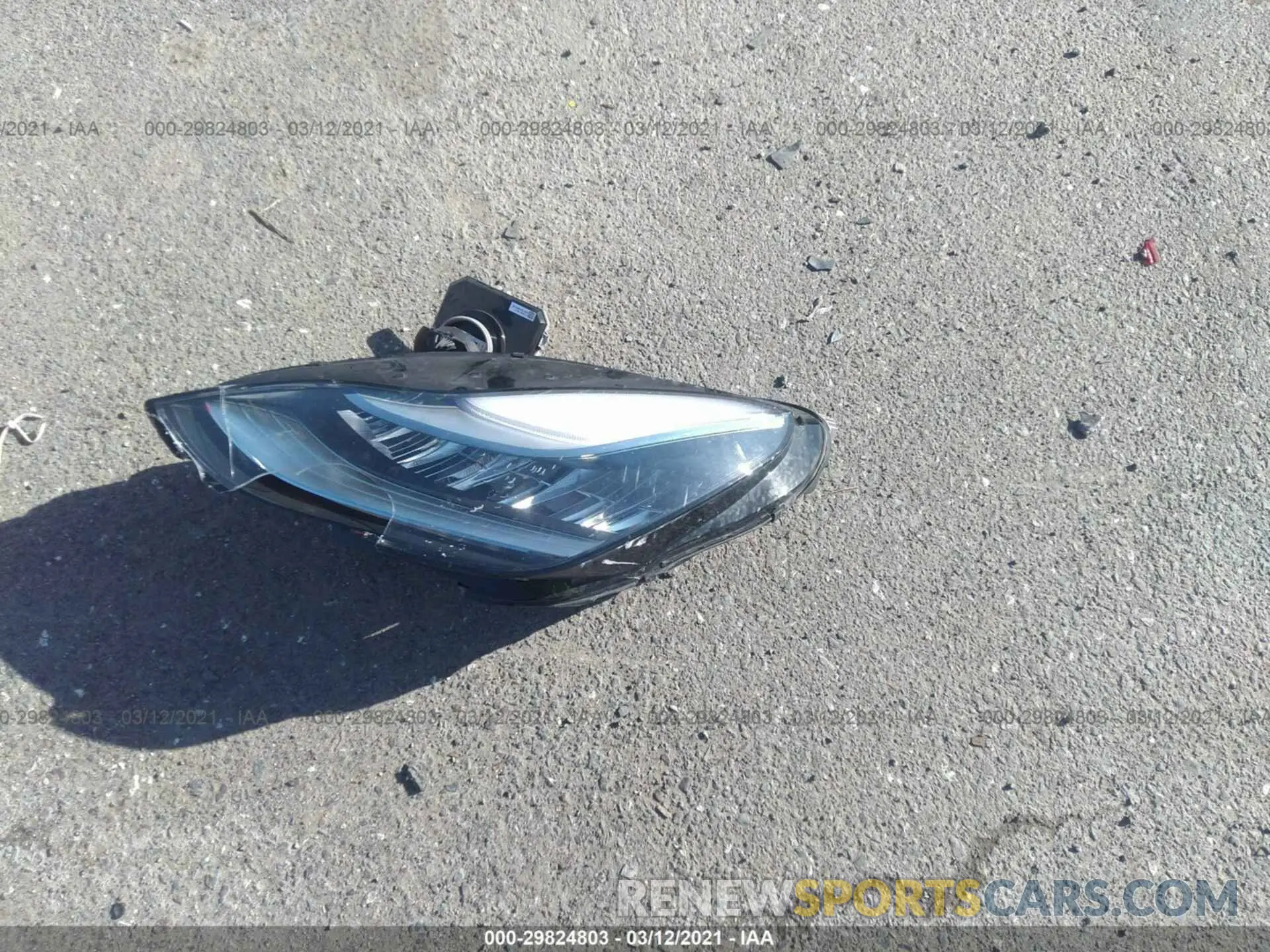 12 Photograph of a damaged car 5YJ3E1EA4KF190427 TESLA MODEL 3 2019
