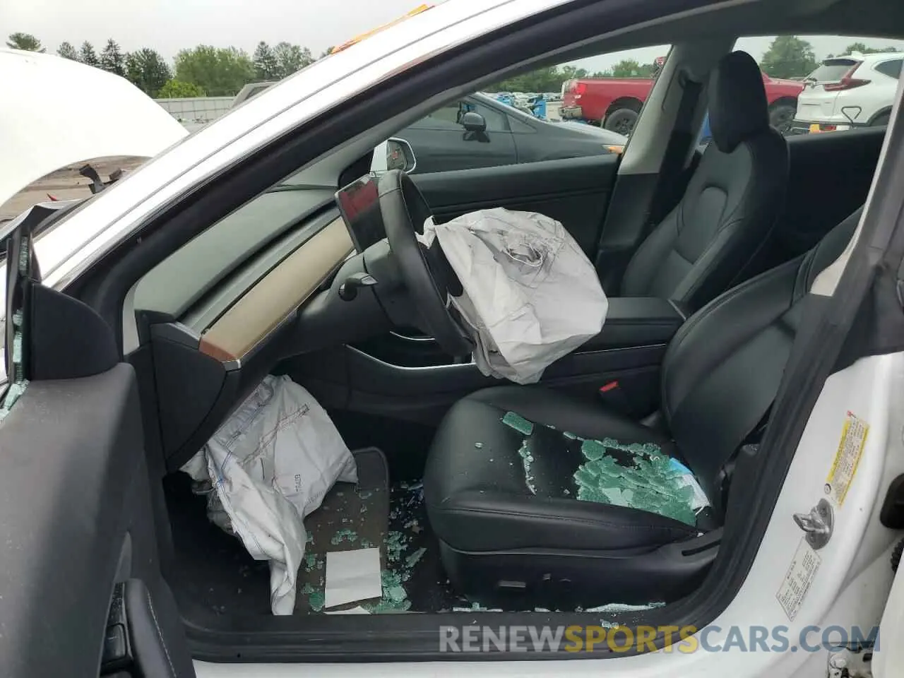 7 Фотография поврежденного автомобиля 5YJ3E1EA4KF300294 TESLA MODEL 3 2019