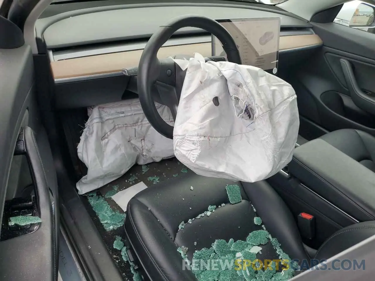 8 Фотография поврежденного автомобиля 5YJ3E1EA4KF300294 TESLA MODEL 3 2019