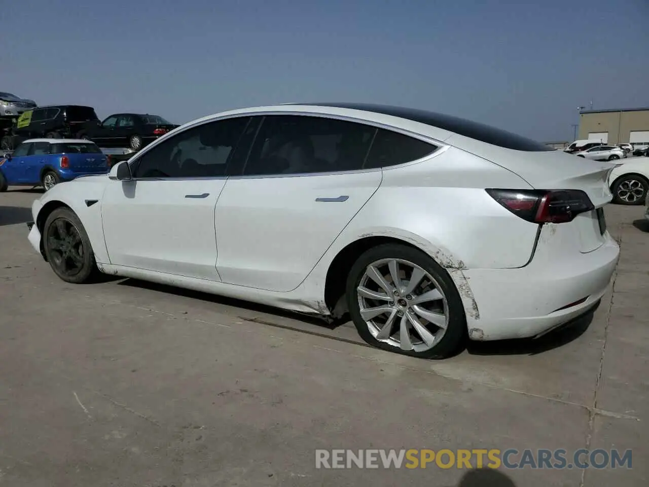 2 Фотография поврежденного автомобиля 5YJ3E1EA4KF315135 TESLA MODEL 3 2019