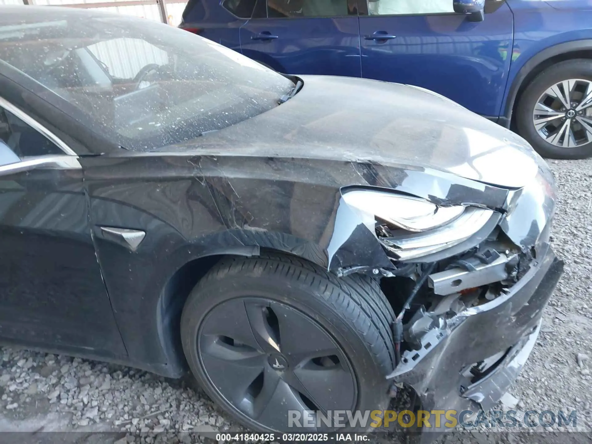 13 Фотография поврежденного автомобиля 5YJ3E1EA4KF399151 TESLA MODEL 3 2019
