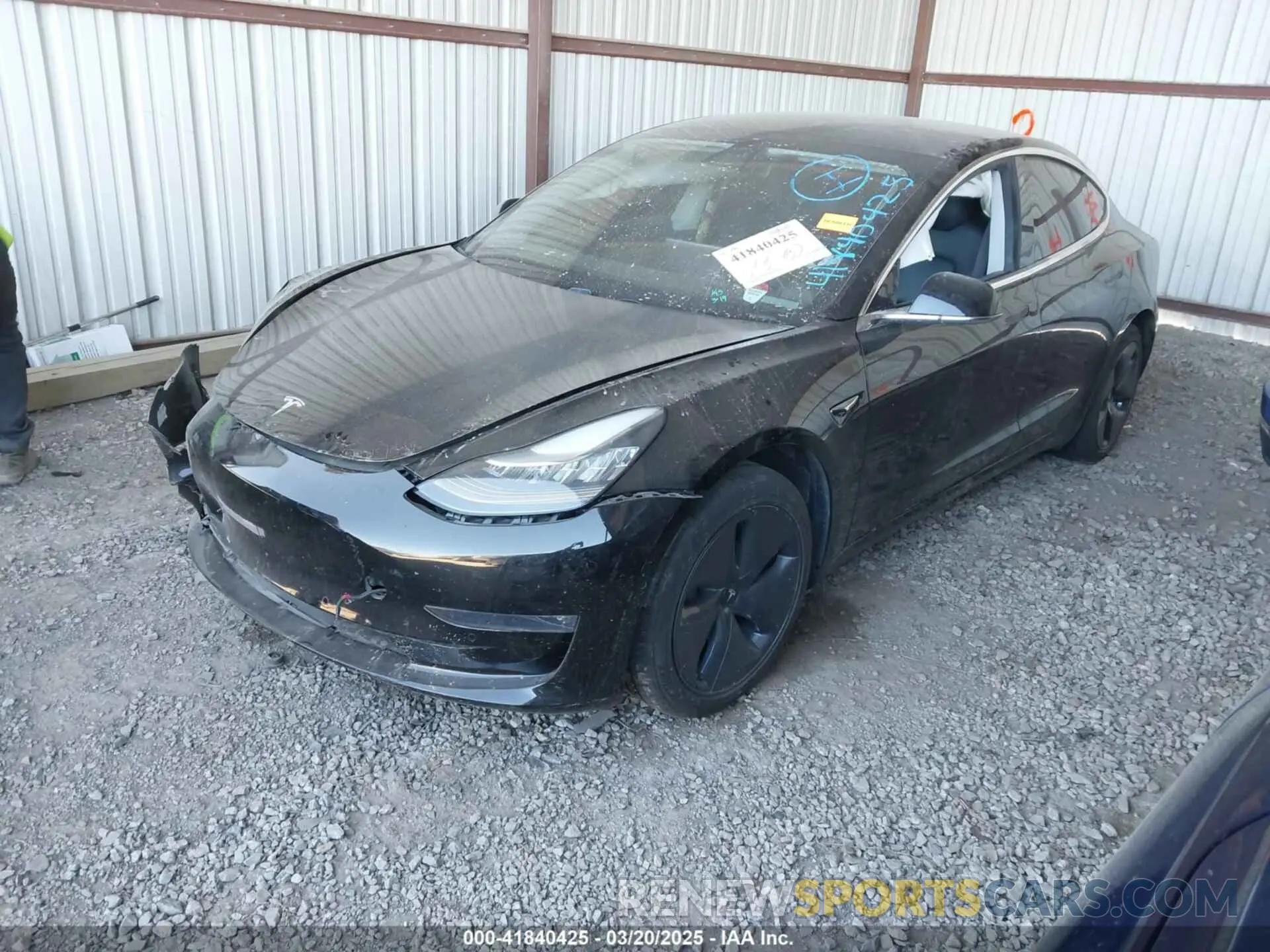 2 Фотография поврежденного автомобиля 5YJ3E1EA4KF399151 TESLA MODEL 3 2019