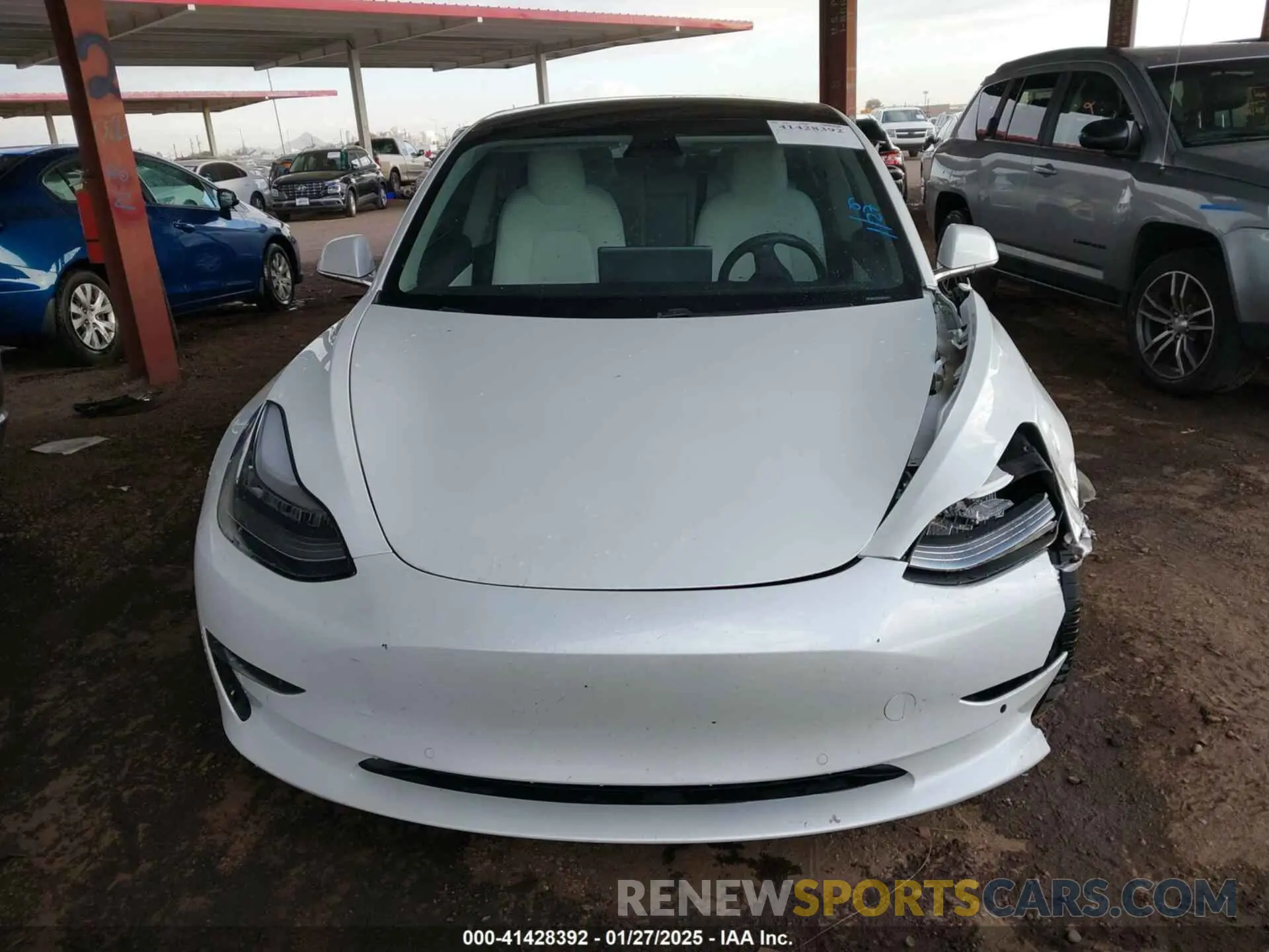 11 Photograph of a damaged car 5YJ3E1EA4KF402940 TESLA MODEL 3 2019