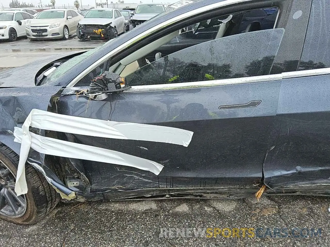 7 Photograph of a damaged car 5YJ3E1EA4KF407409 TESLA MODEL 3 2019