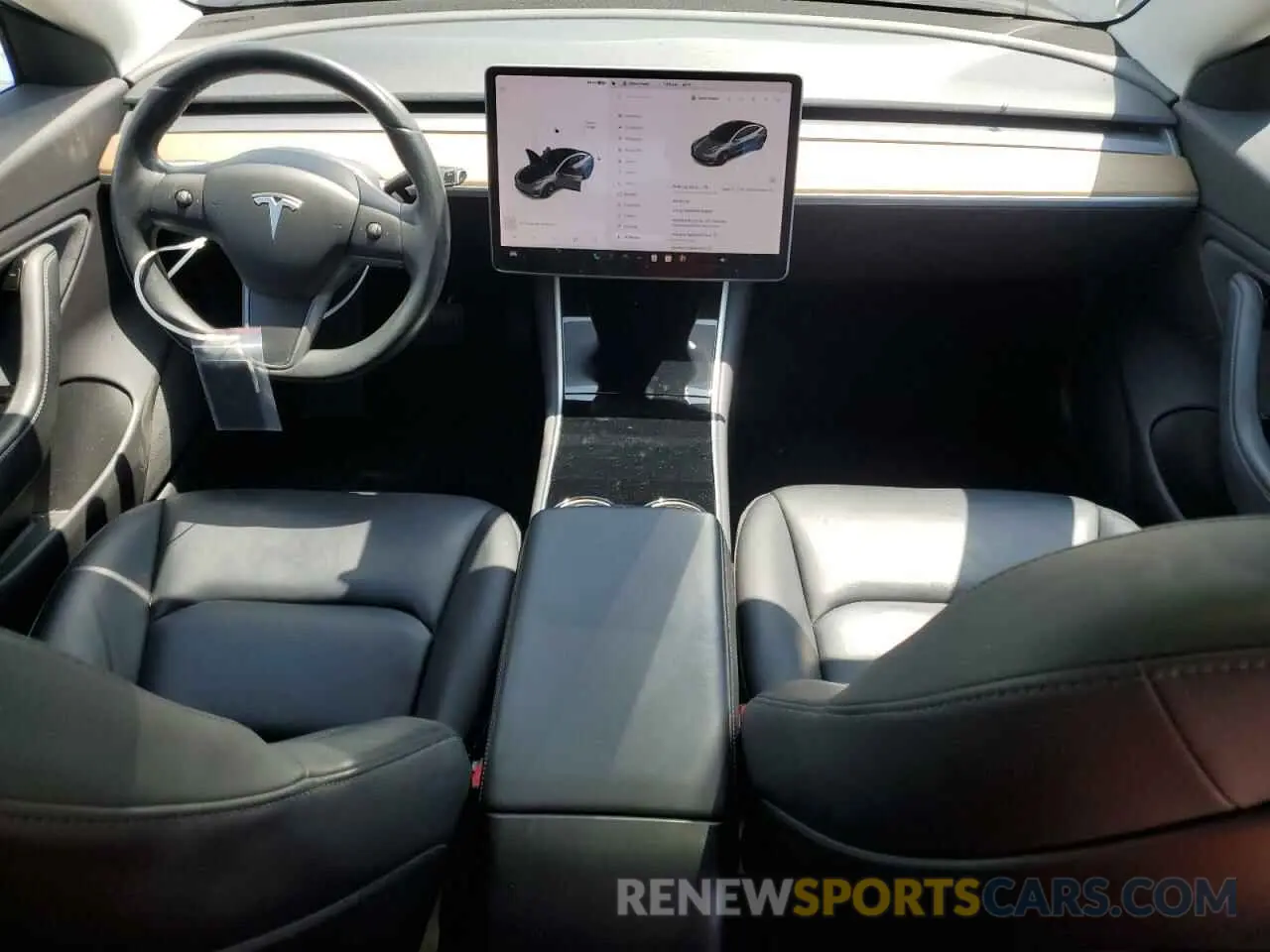8 Фотография поврежденного автомобиля 5YJ3E1EA5KF298832 TESLA MODEL 3 2019