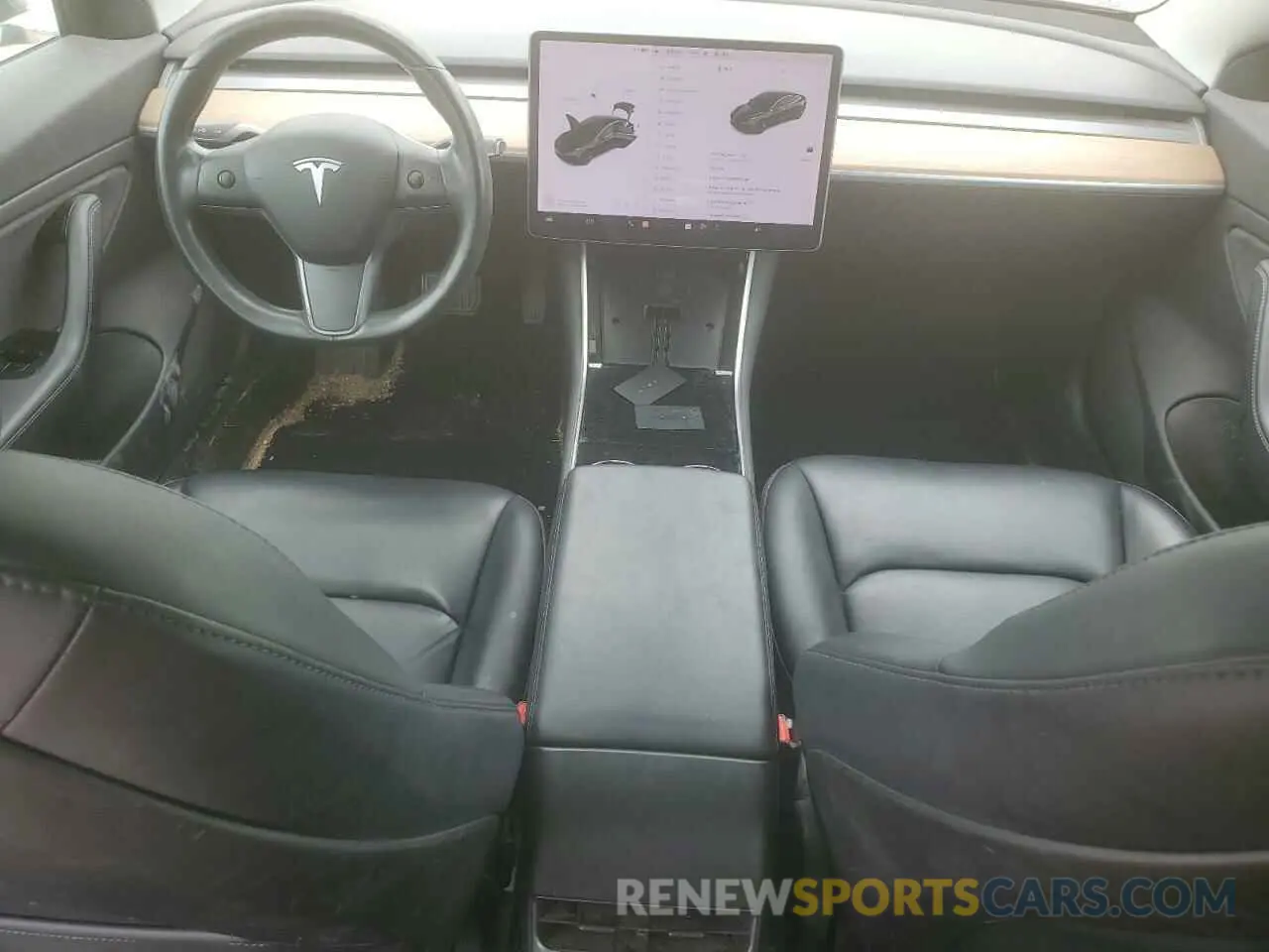 8 Photograph of a damaged car 5YJ3E1EA5KF304290 TESLA MODEL 3 2019
