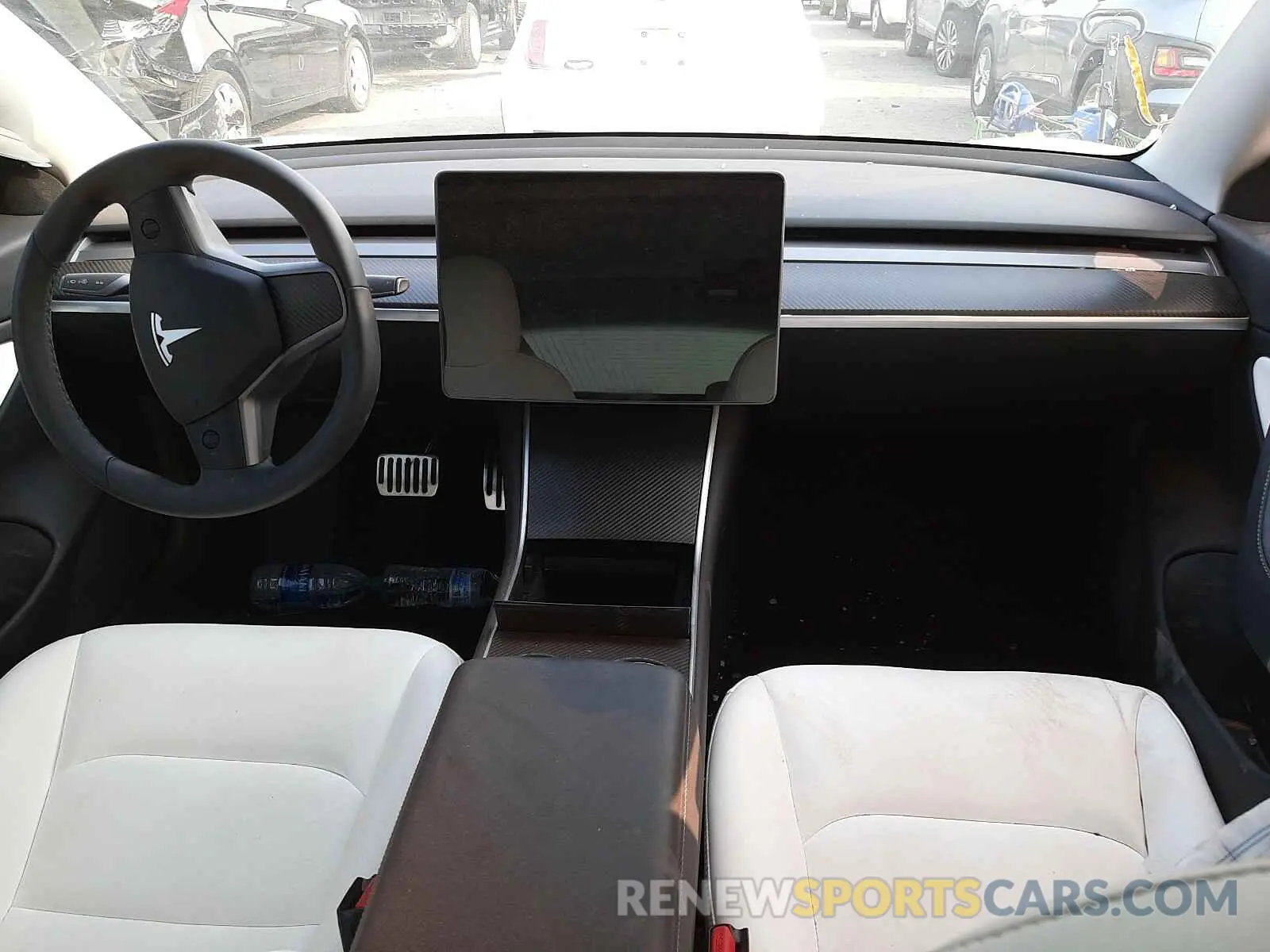 9 Photograph of a damaged car 5YJ3E1EA5KF315127 TESLA MODEL 3 2019