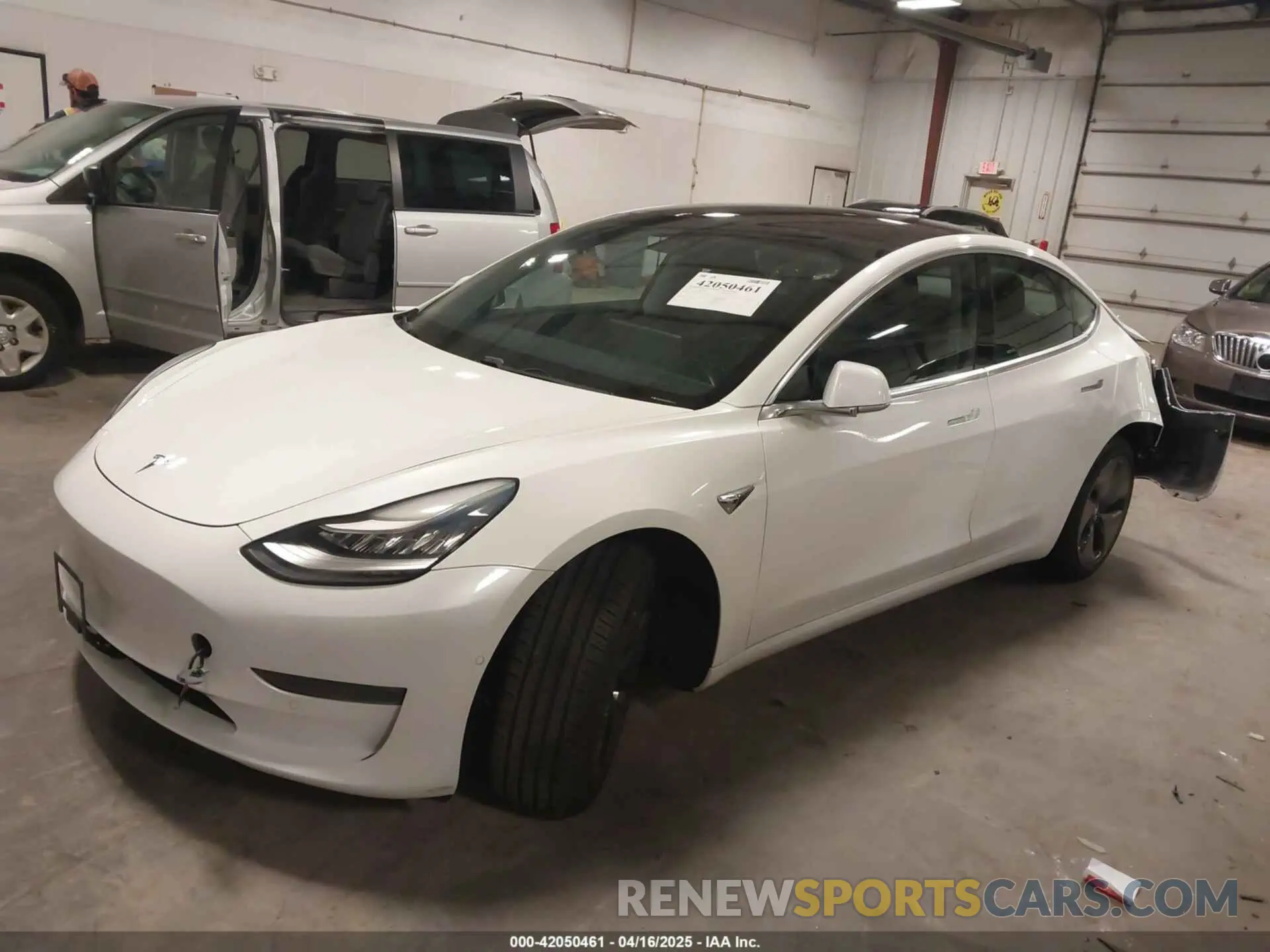 2 Фотография поврежденного автомобиля 5YJ3E1EA5KF317542 TESLA MODEL 3 2019