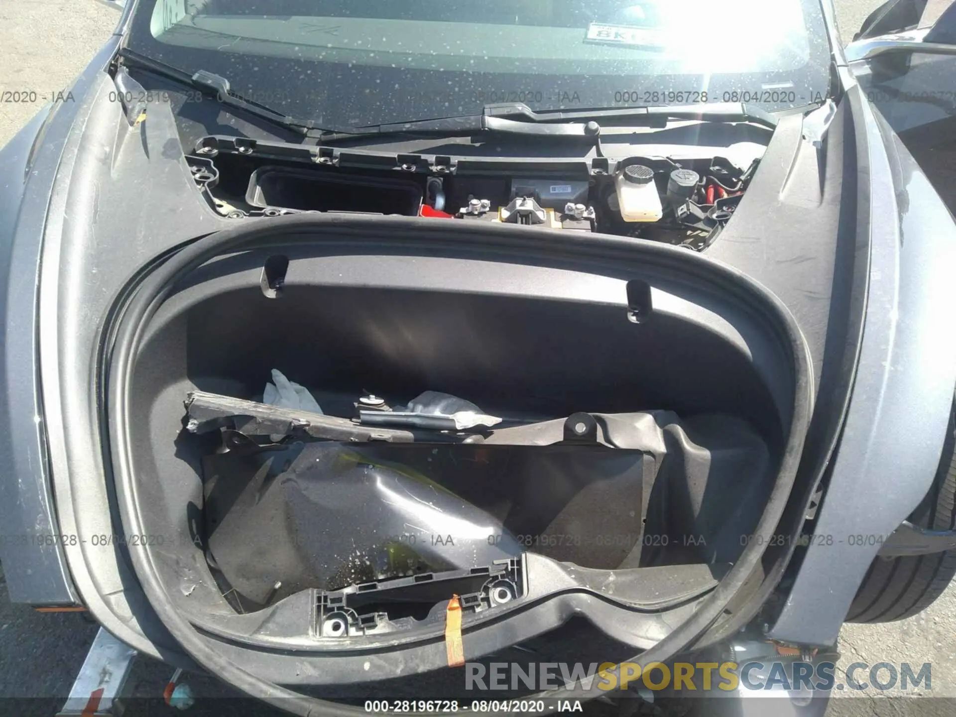 10 Photograph of a damaged car 5YJ3E1EA5KF325527 TESLA MODEL 3 2019