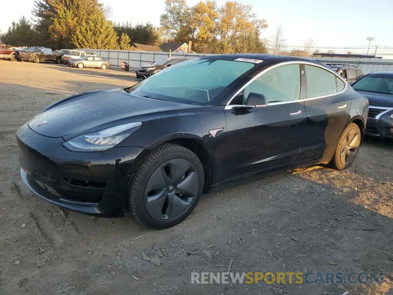 1 Фотография поврежденного автомобиля 5YJ3E1EA5KF396064 TESLA MODEL 3 2019