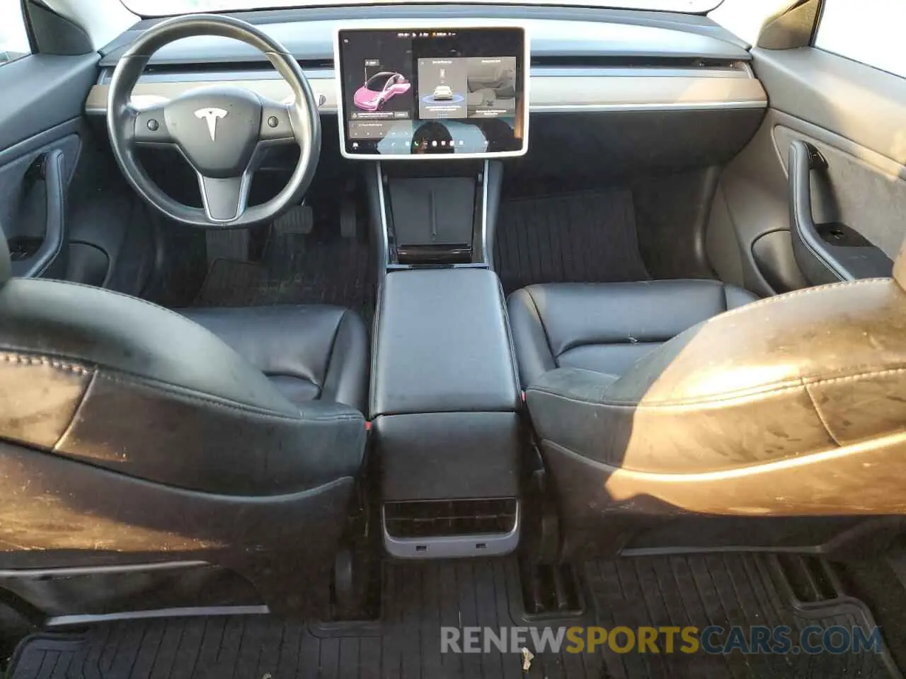 8 Фотография поврежденного автомобиля 5YJ3E1EA5KF396064 TESLA MODEL 3 2019
