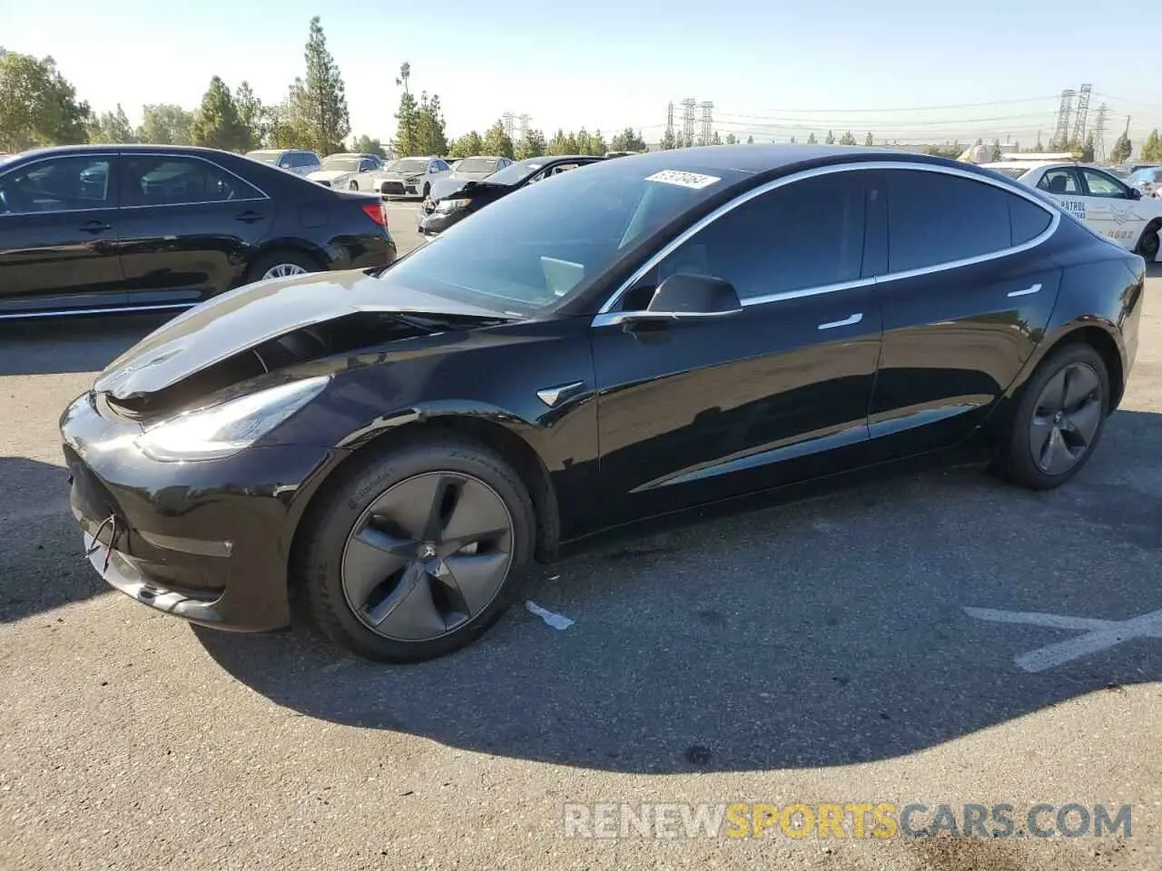 1 Фотография поврежденного автомобиля 5YJ3E1EA5KF399272 TESLA MODEL 3 2019