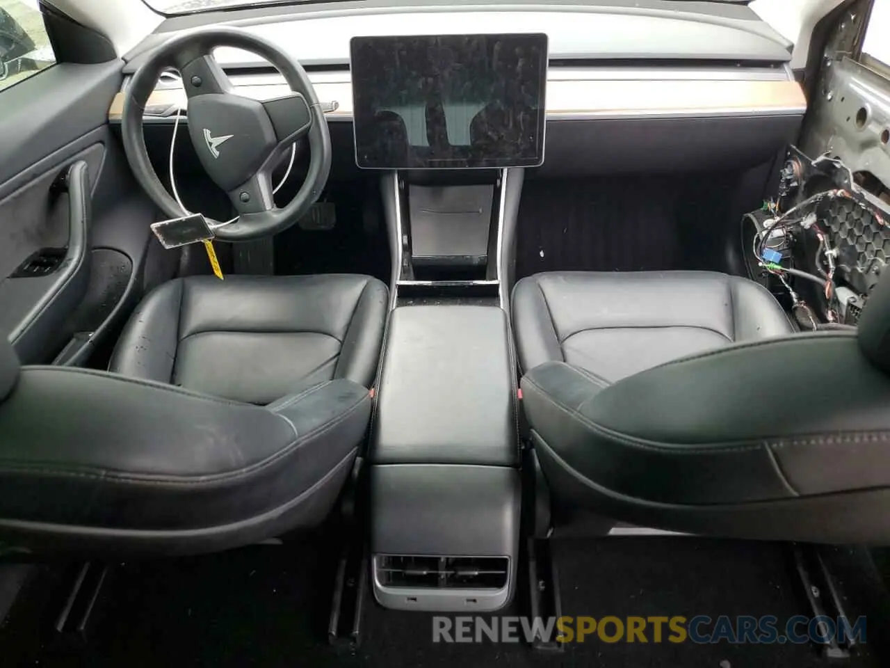 8 Photograph of a damaged car 5YJ3E1EA5KF411226 TESLA MODEL 3 2019