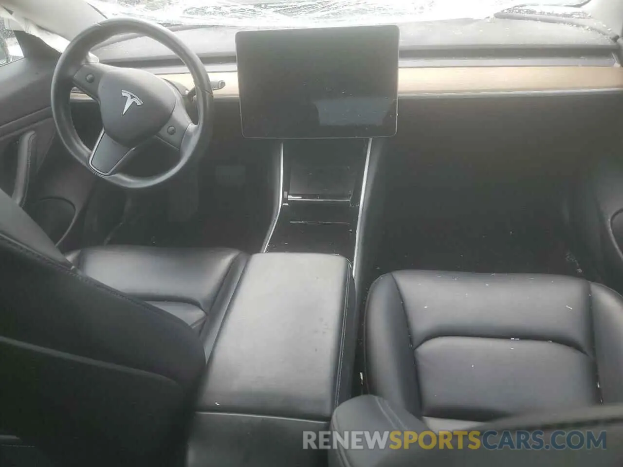 8 Фотография поврежденного автомобиля 5YJ3E1EA5KF411789 TESLA MODEL 3 2019