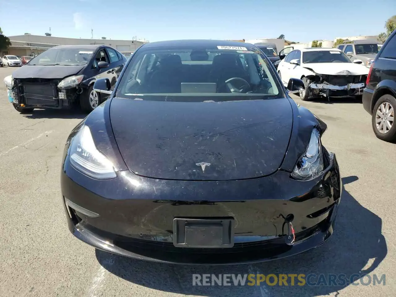 5 Photograph of a damaged car 5YJ3E1EA5KF416037 TESLA MODEL 3 2019