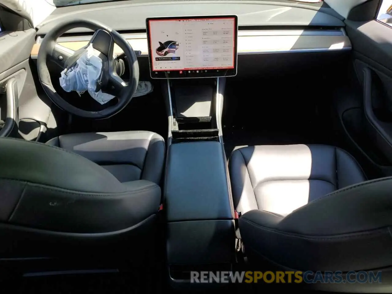 8 Photograph of a damaged car 5YJ3E1EA5KF416037 TESLA MODEL 3 2019