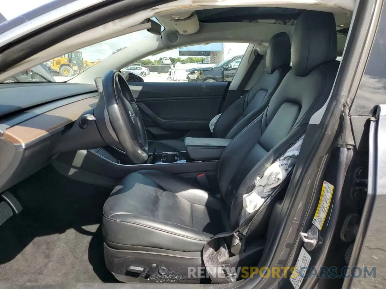 7 Photograph of a damaged car 5YJ3E1EA5KF416233 TESLA MODEL 3 2019