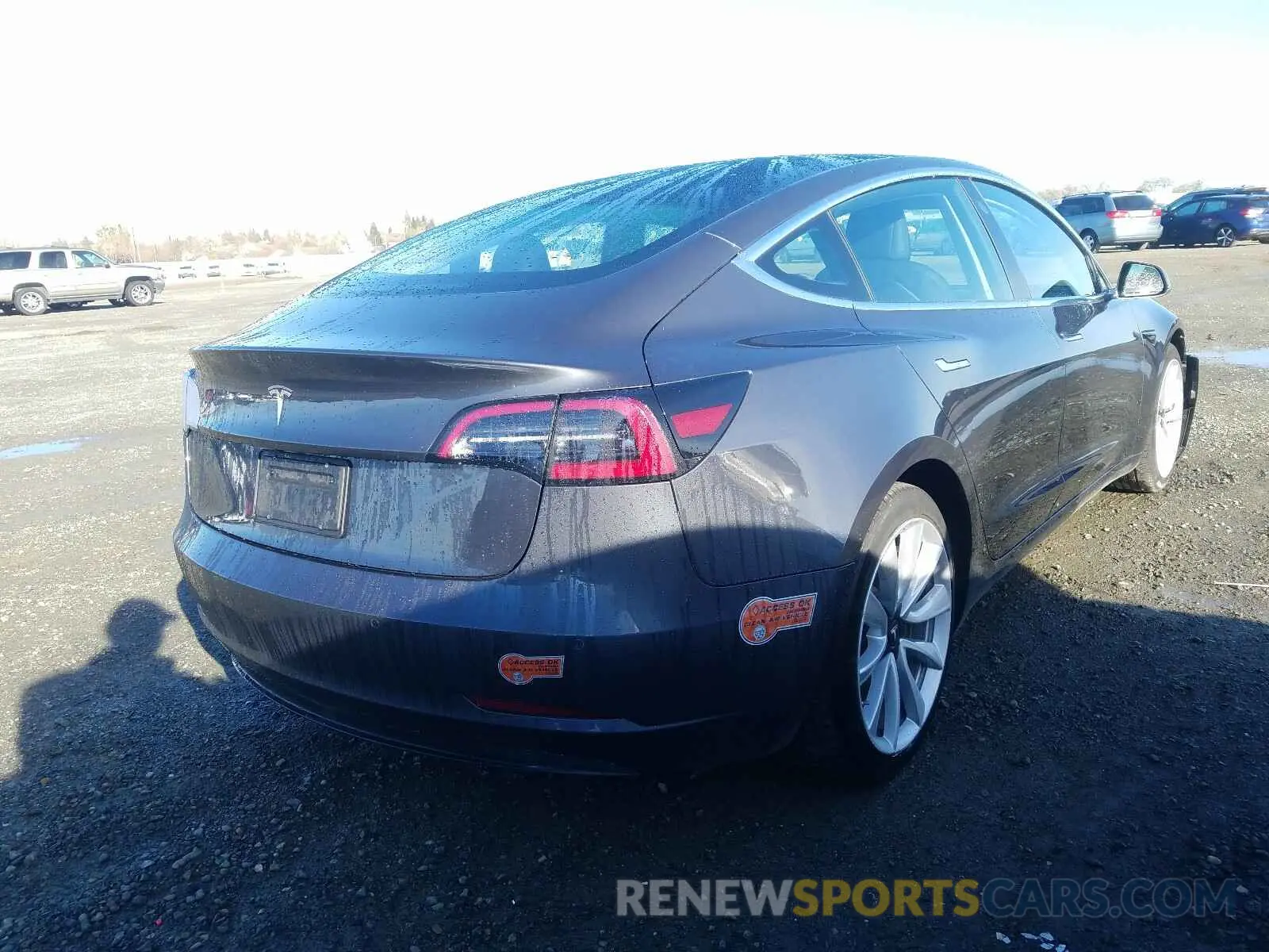 4 Photograph of a damaged car 5YJ3E1EA5KF417186 TESLA MODEL 3 2019