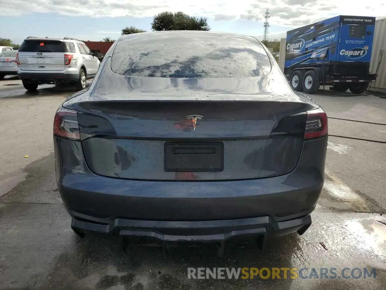 6 Photograph of a damaged car 5YJ3E1EA5KF417611 TESLA MODEL 3 2019