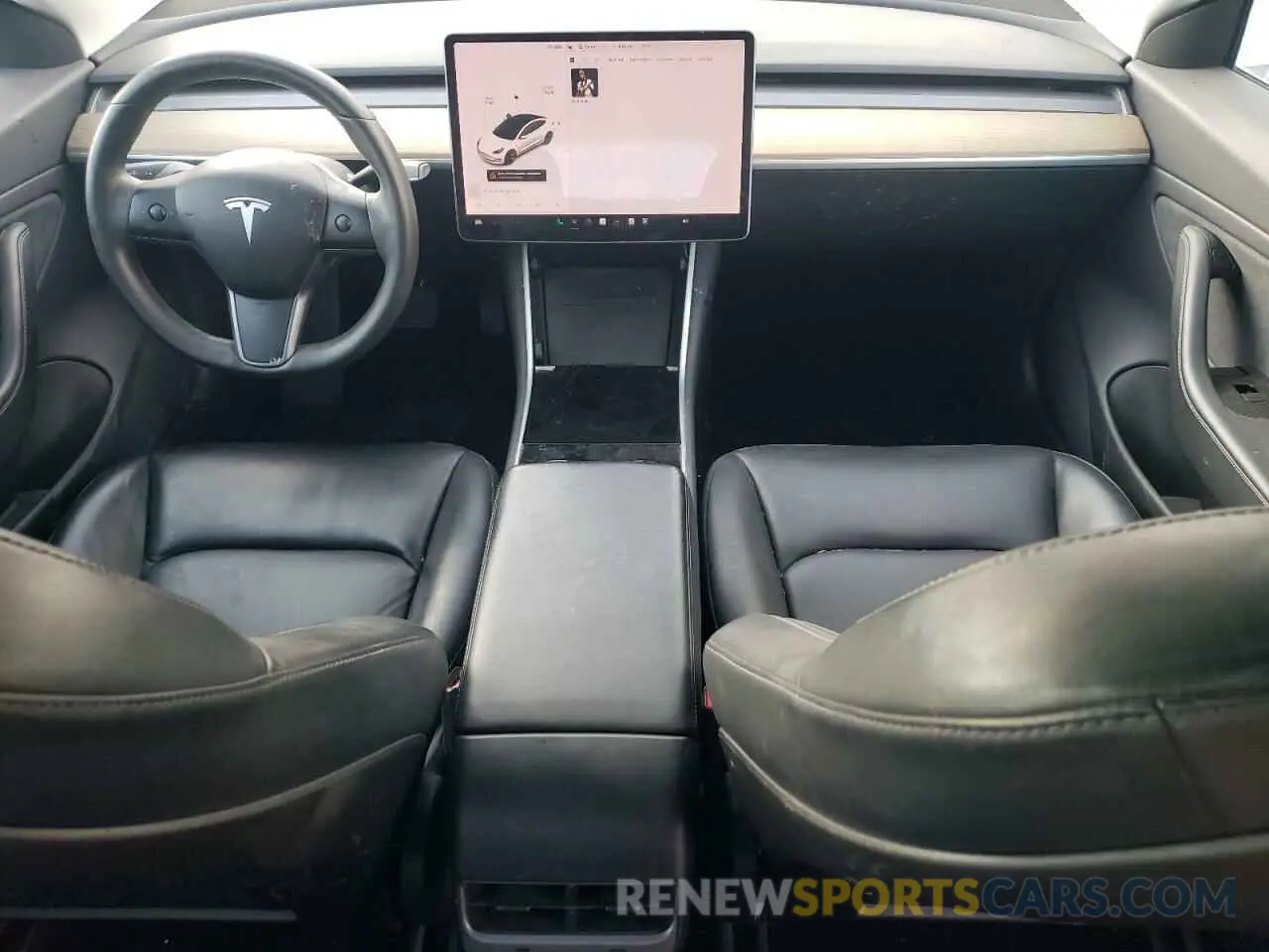8 Photograph of a damaged car 5YJ3E1EA5KF485116 TESLA MODEL 3 2019