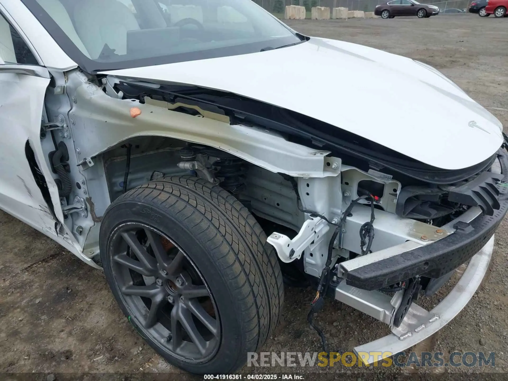 6 Photograph of a damaged car 5YJ3E1EA5KF509334 TESLA MODEL 3 2019