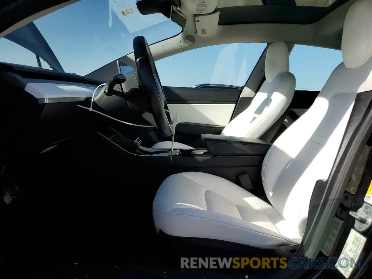 7 Photograph of a damaged car 5YJ3E1EA6KF302273 TESLA MODEL 3 2019