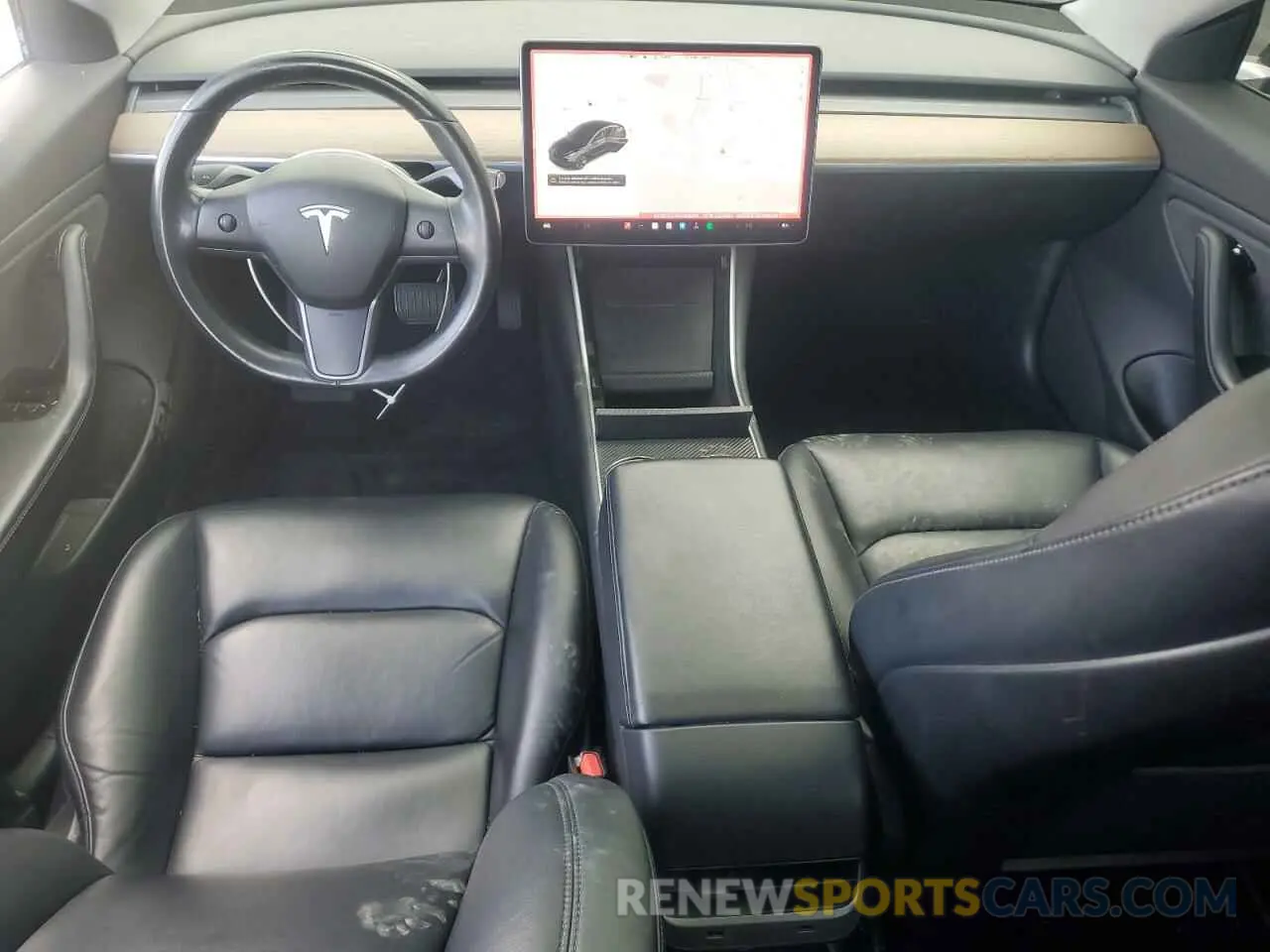 8 Фотография поврежденного автомобиля 5YJ3E1EA6KF304315 TESLA MODEL 3 2019