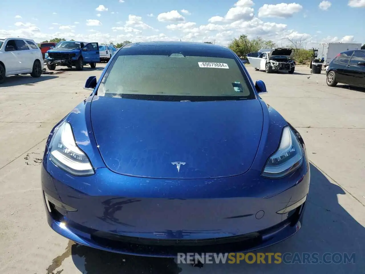 5 Photograph of a damaged car 5YJ3E1EA6KF309353 TESLA MODEL 3 2019