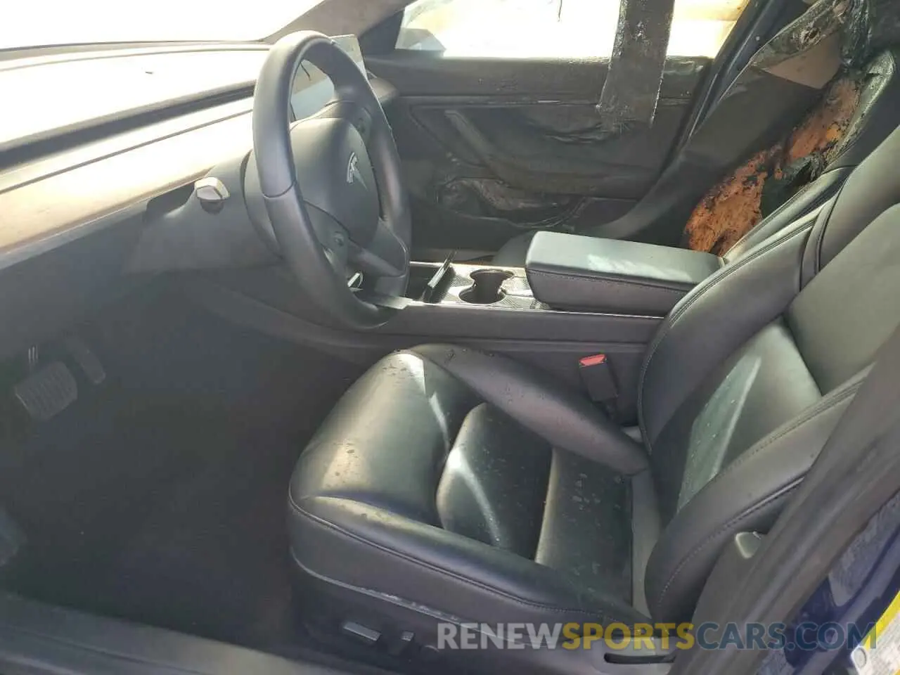 7 Photograph of a damaged car 5YJ3E1EA6KF309353 TESLA MODEL 3 2019