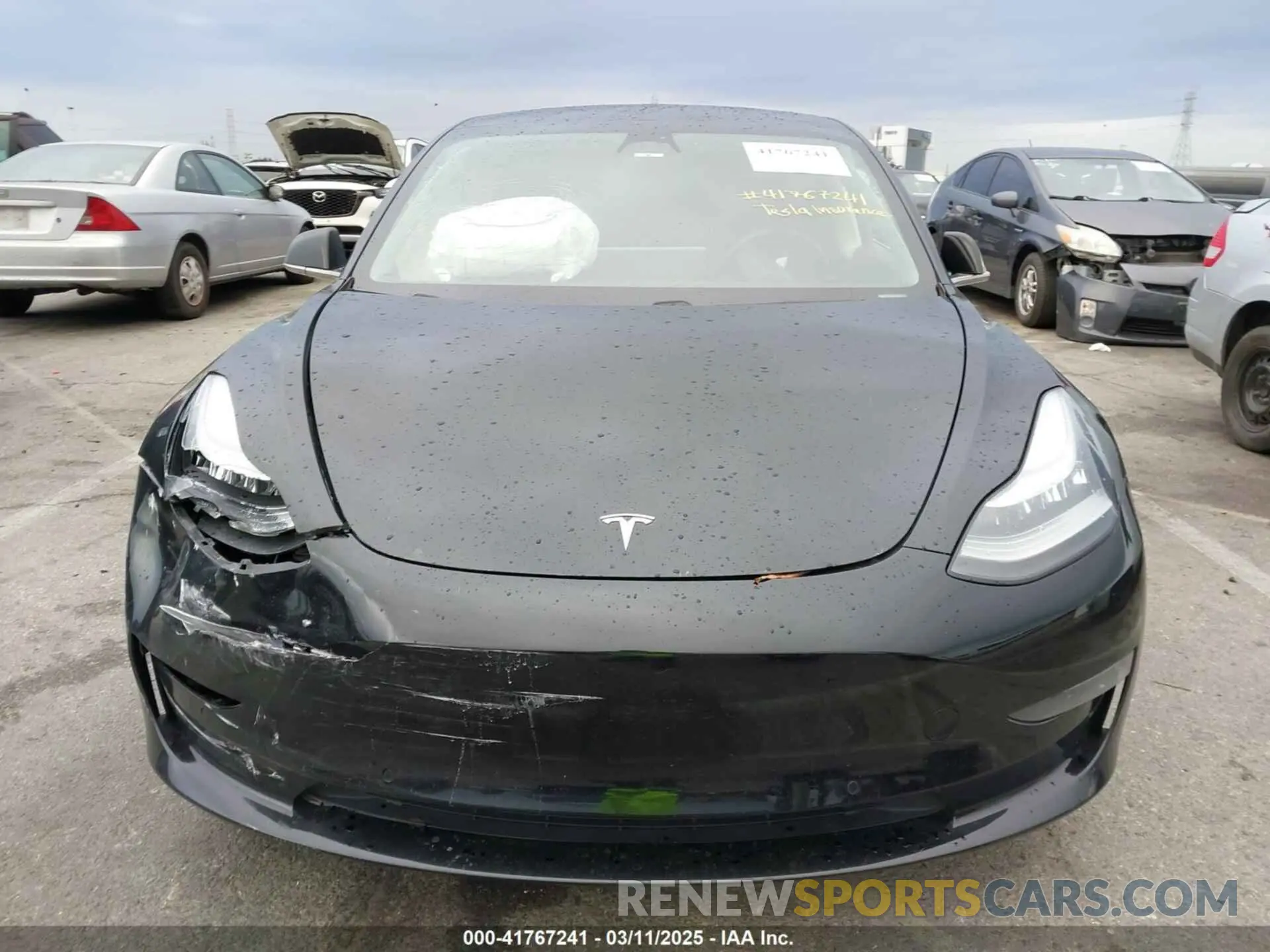 11 Фотография поврежденного автомобиля 5YJ3E1EA6KF361808 TESLA MODEL 3 2019