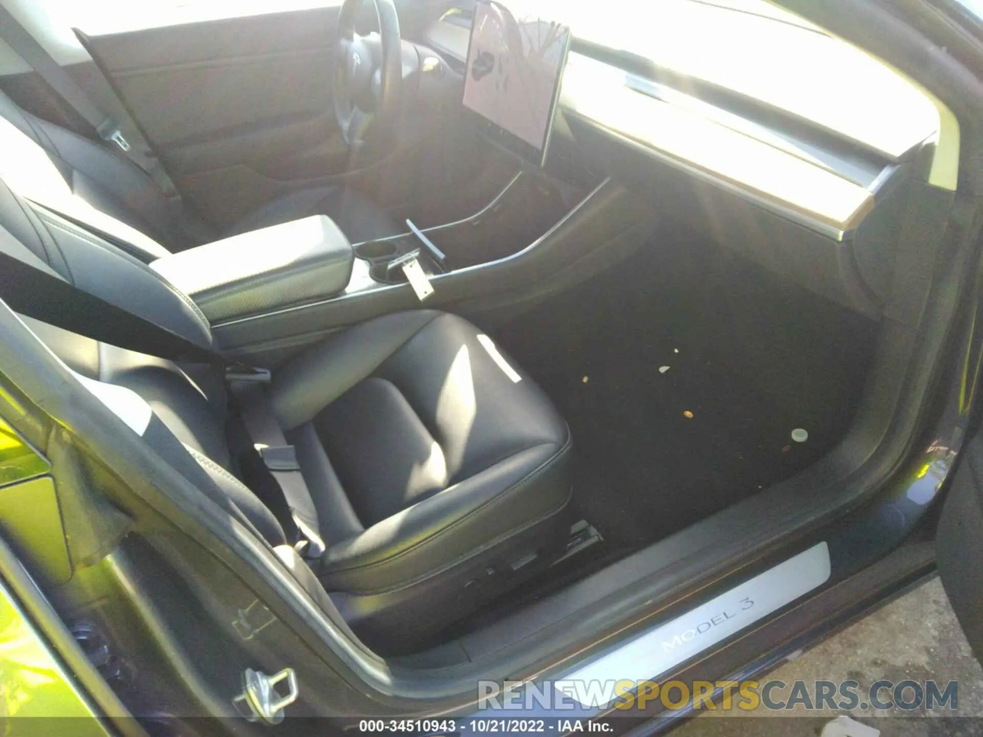 5 Фотография поврежденного автомобиля 5YJ3E1EA6KF396347 TESLA MODEL 3 2019