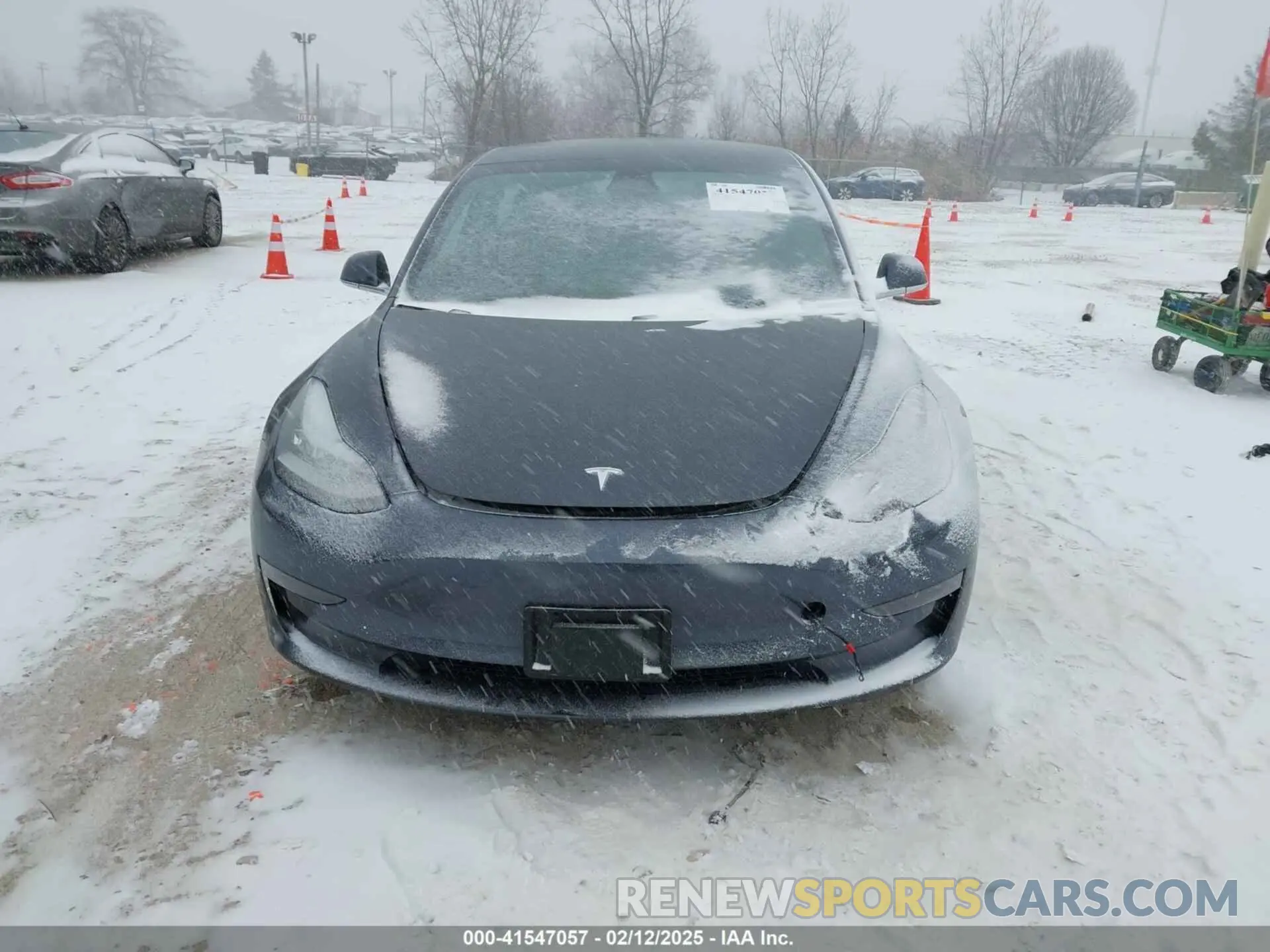 13 Photograph of a damaged car 5YJ3E1EA6KF411011 TESLA MODEL 3 2019