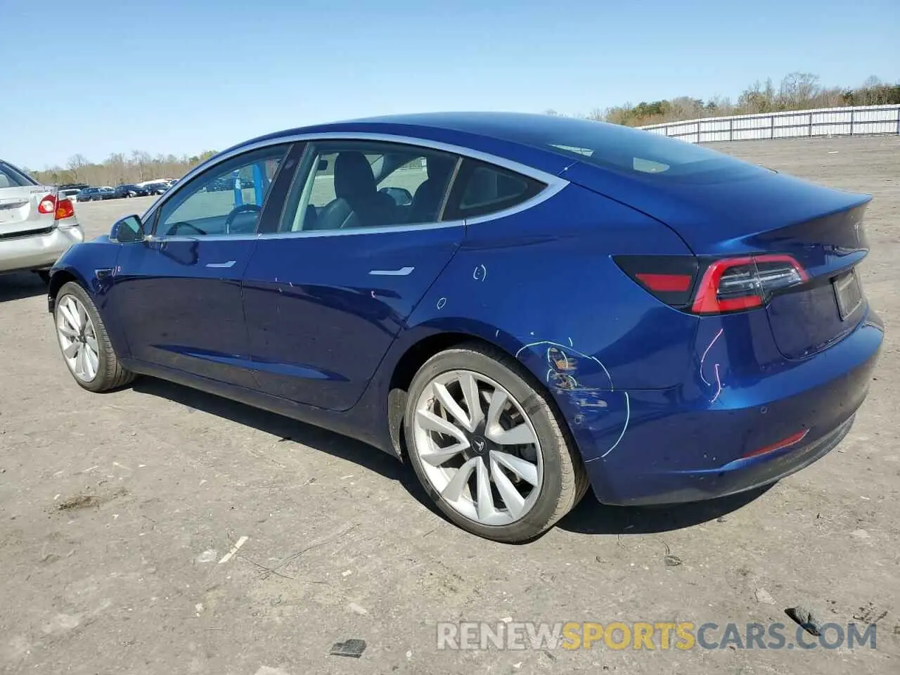 2 Фотография поврежденного автомобиля 5YJ3E1EA6KF412837 TESLA MODEL 3 2019