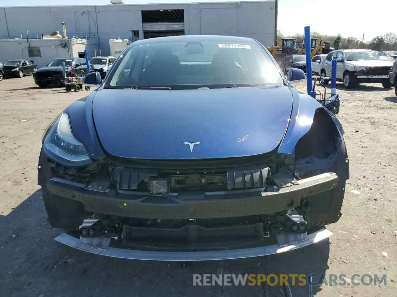 5 Фотография поврежденного автомобиля 5YJ3E1EA6KF412837 TESLA MODEL 3 2019