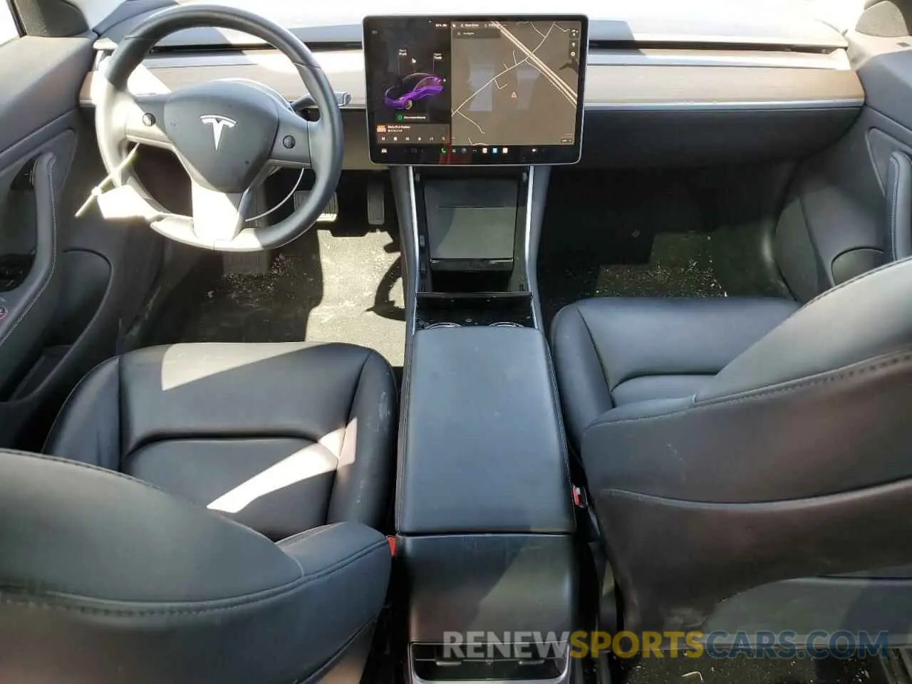 8 Фотография поврежденного автомобиля 5YJ3E1EA6KF412837 TESLA MODEL 3 2019