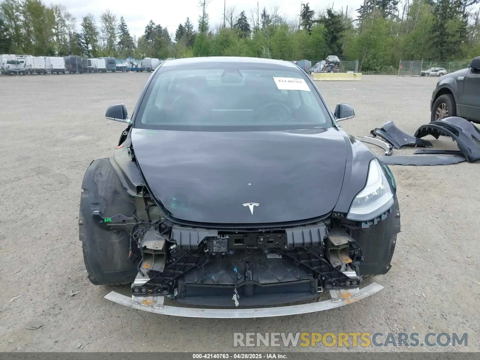 13 Фотография поврежденного автомобиля 5YJ3E1EA6KF415656 TESLA MODEL 3 2019