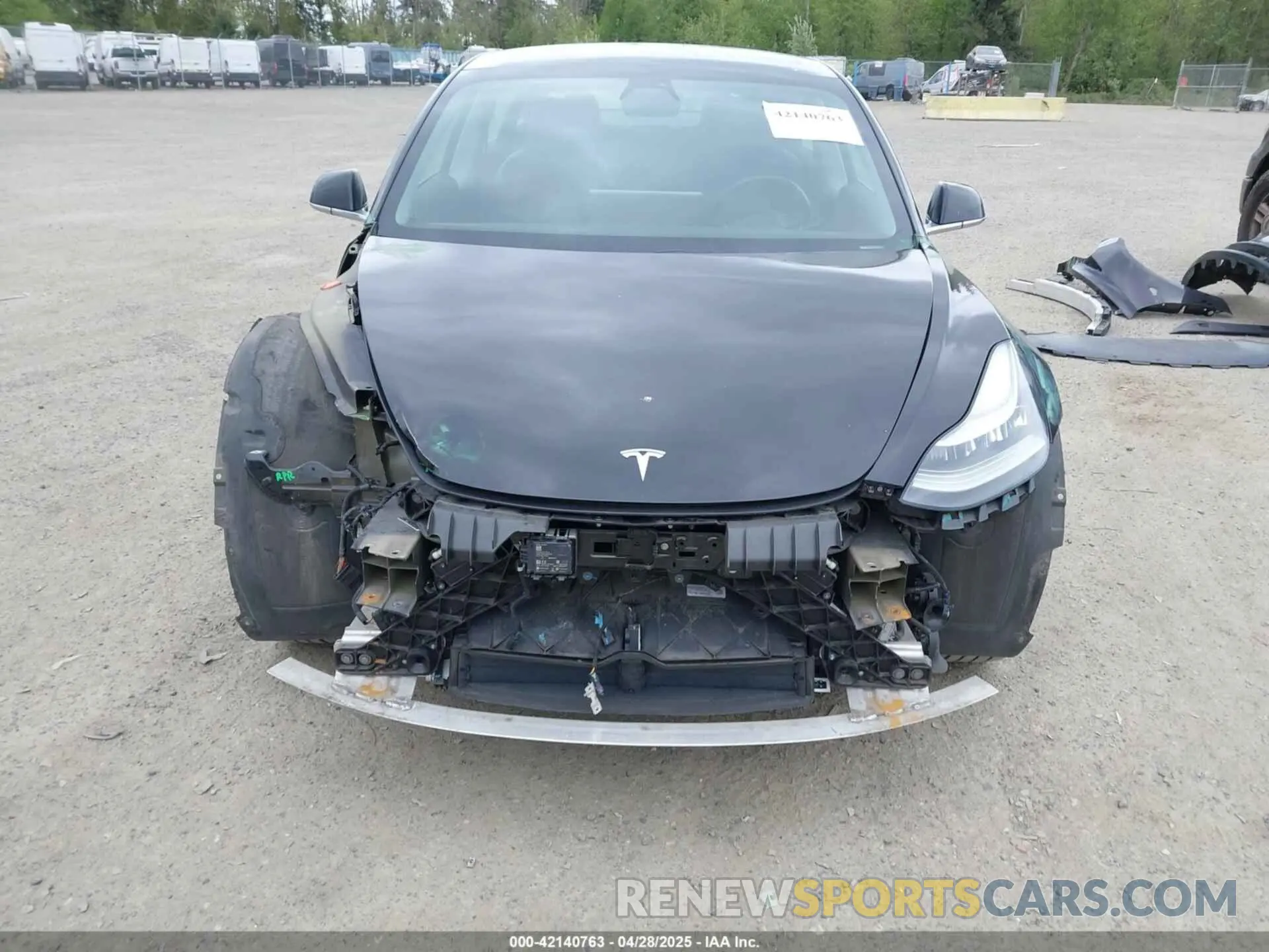 6 Фотография поврежденного автомобиля 5YJ3E1EA6KF415656 TESLA MODEL 3 2019