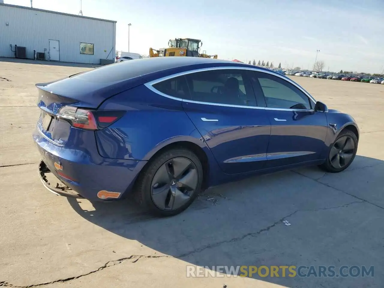 3 Photograph of a damaged car 5YJ3E1EA6KF424907 TESLA MODEL 3 2019