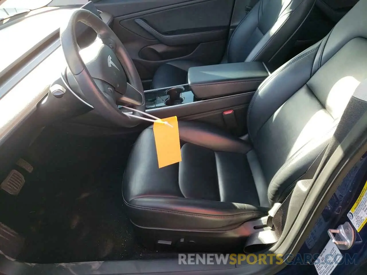 7 Photograph of a damaged car 5YJ3E1EA6KF424907 TESLA MODEL 3 2019