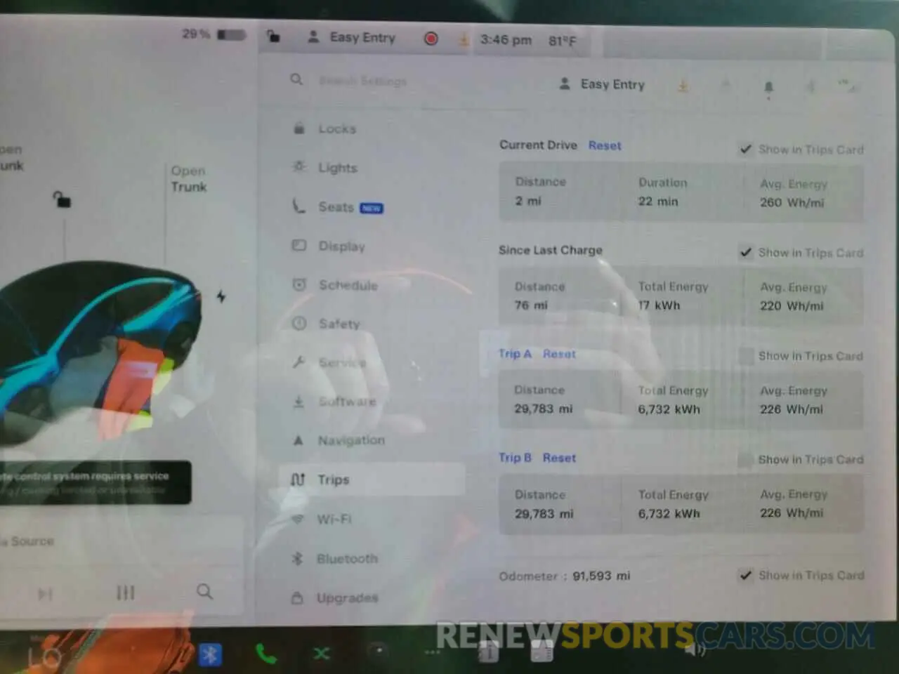 9 Photograph of a damaged car 5YJ3E1EA6KF424907 TESLA MODEL 3 2019