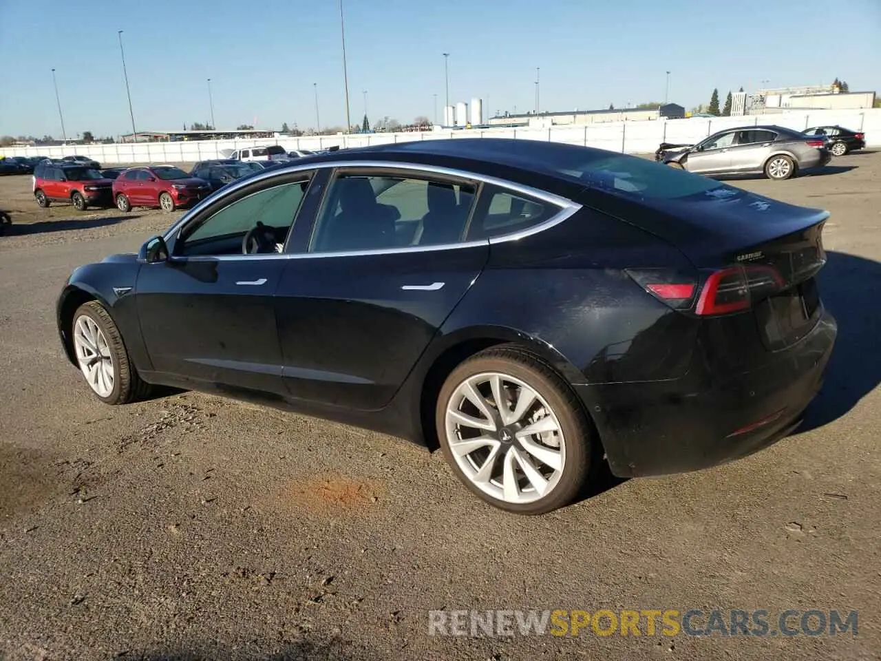 2 Фотография поврежденного автомобиля 5YJ3E1EA6KF436152 TESLA MODEL 3 2019