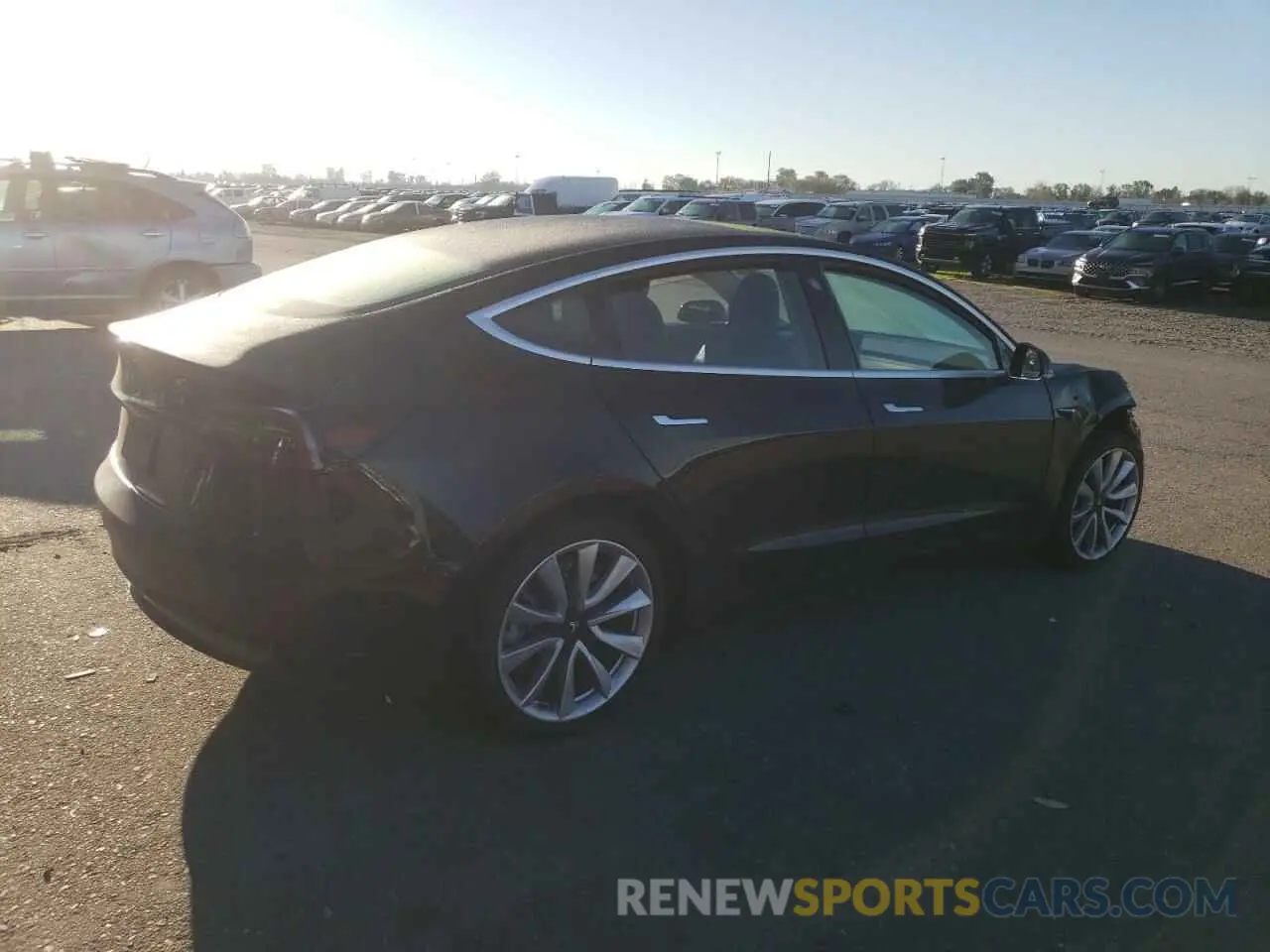 3 Фотография поврежденного автомобиля 5YJ3E1EA6KF436152 TESLA MODEL 3 2019